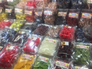 Spices, dried fruit and Thai curries