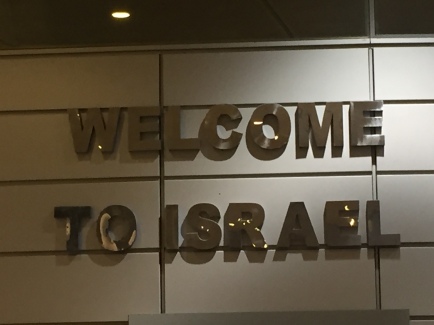 Arriving in Tel Aviv at last