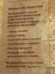 Welcome to the Western Wall