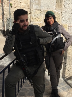 Young adults in the Israeli Army