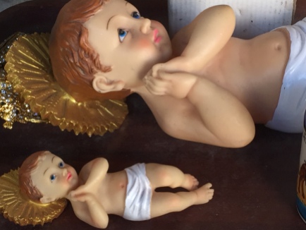 You can buy baby Jesus at most religious sites
