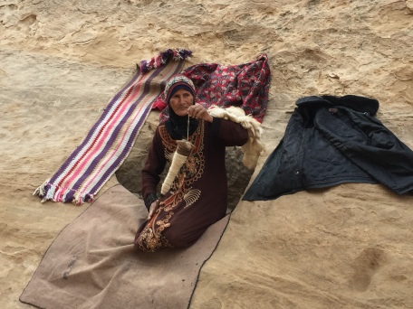 local Bedouin in Little Petra