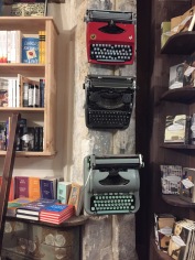 interior of Shakespeare and Co