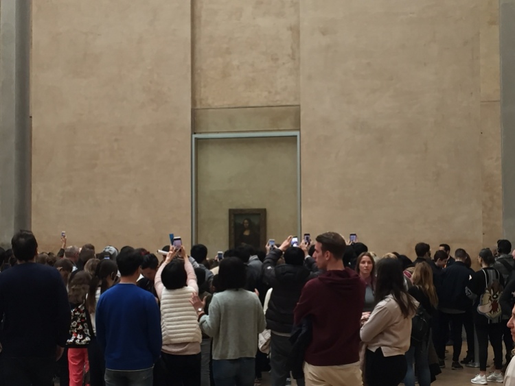Crowds at Mona Lisa