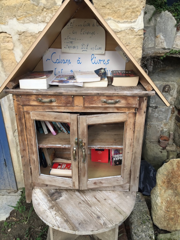 local set up a small lending library outside their home